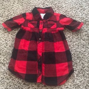 12-18m black&red babygirl dress